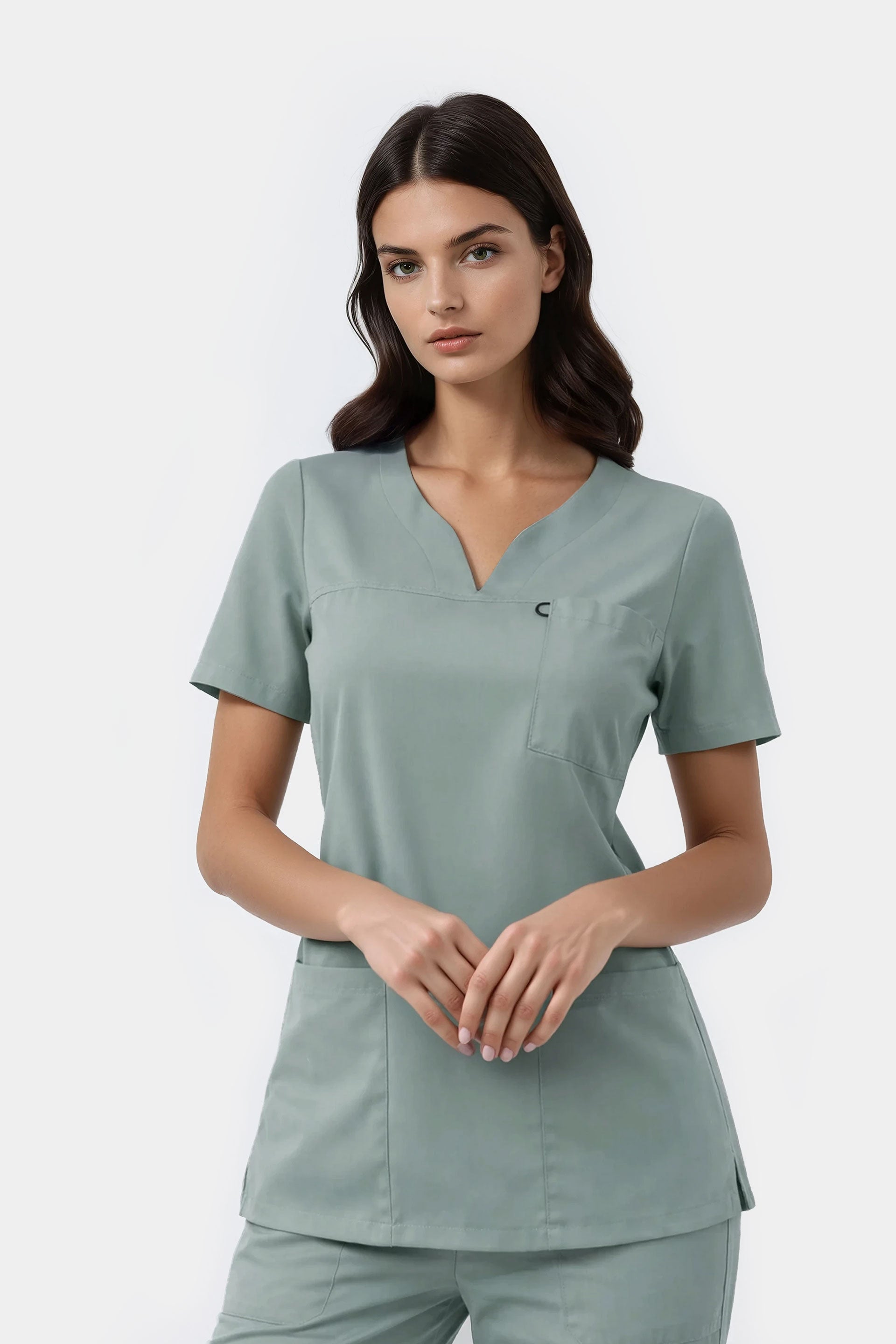 Bluza medyczna damska Amelia - kolor lily pad