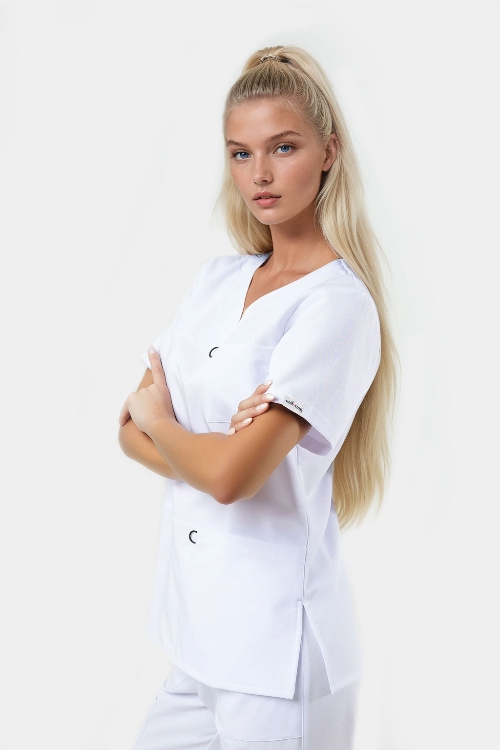Bluza medyczna damska Amelia - kolor white