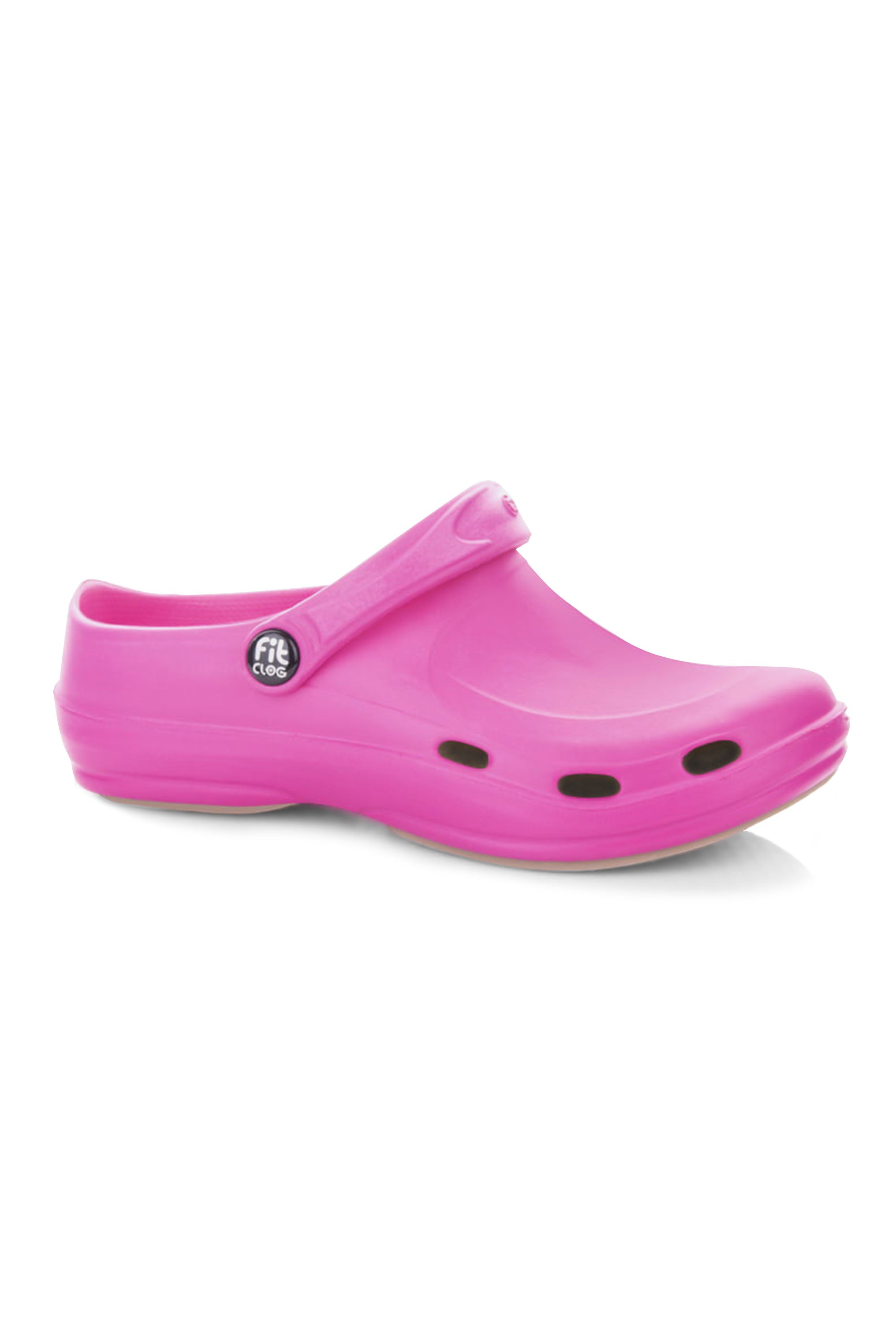 Obuwie medyczne męskie, piankowe FitClog Basic - kolor fuksja