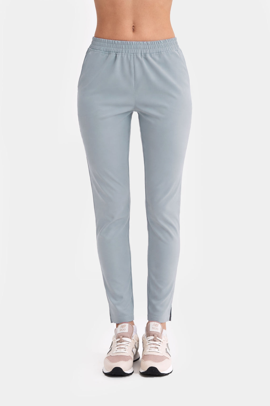 Damskie spodnie medyczne Fit - kolor frozen silk