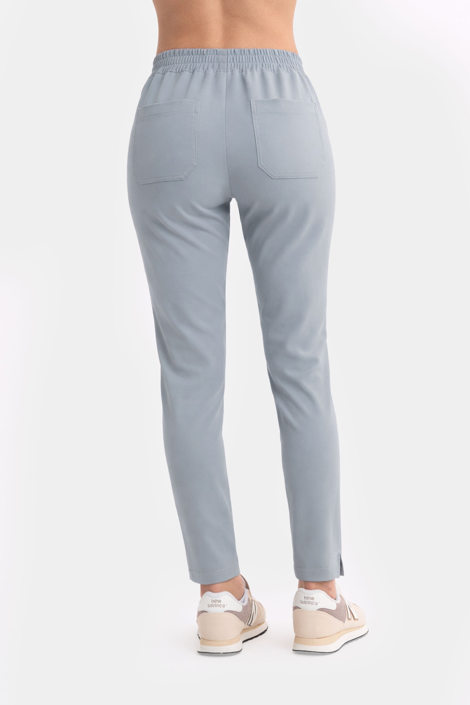 Damskie spodnie medyczne Fit - kolor frozen silk