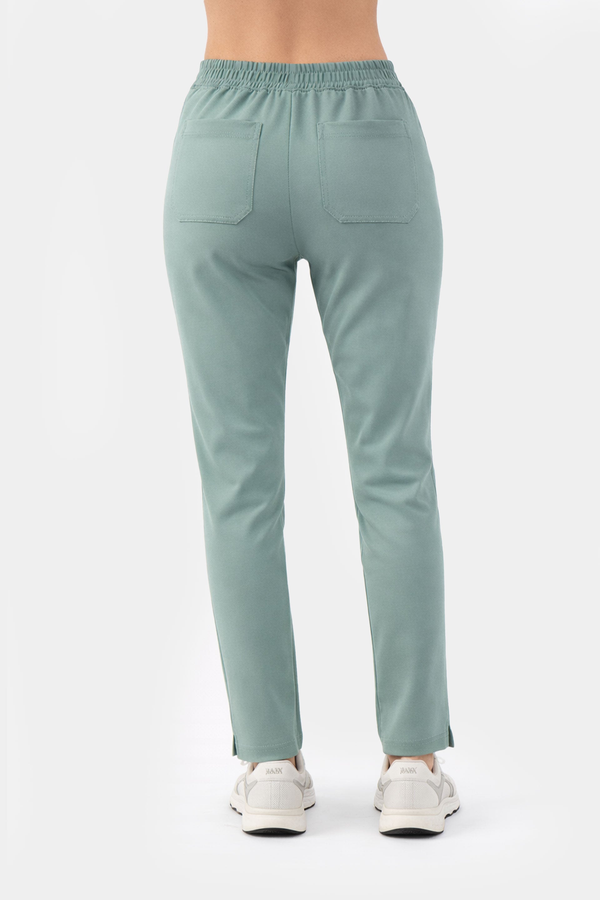 Damskie spodnie medyczne Fit - kolor herbal mint