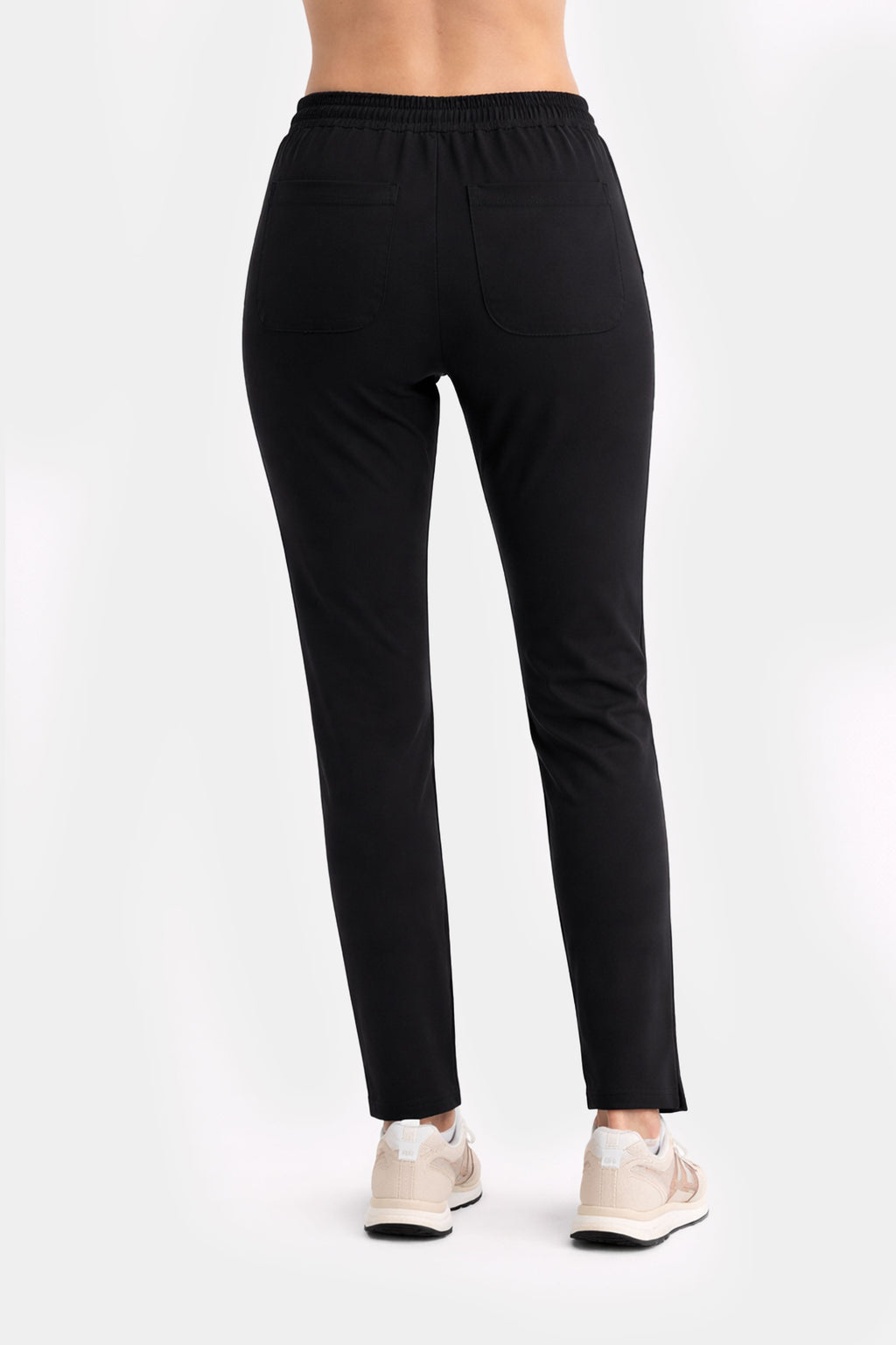 Damskie spodnie medyczne Fit - kolor velvet black