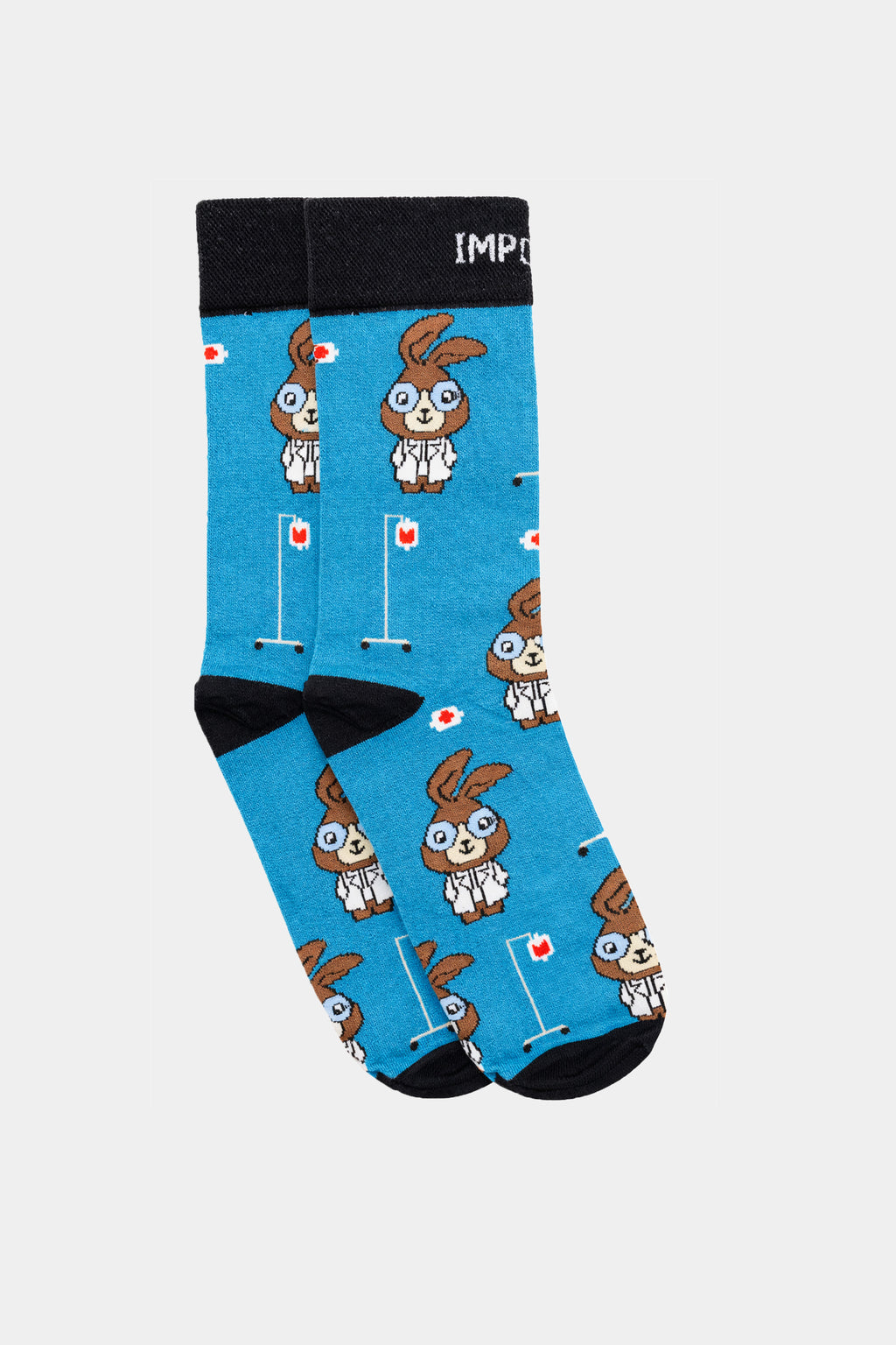 Kolorowe skarpetki - Doktor Królik