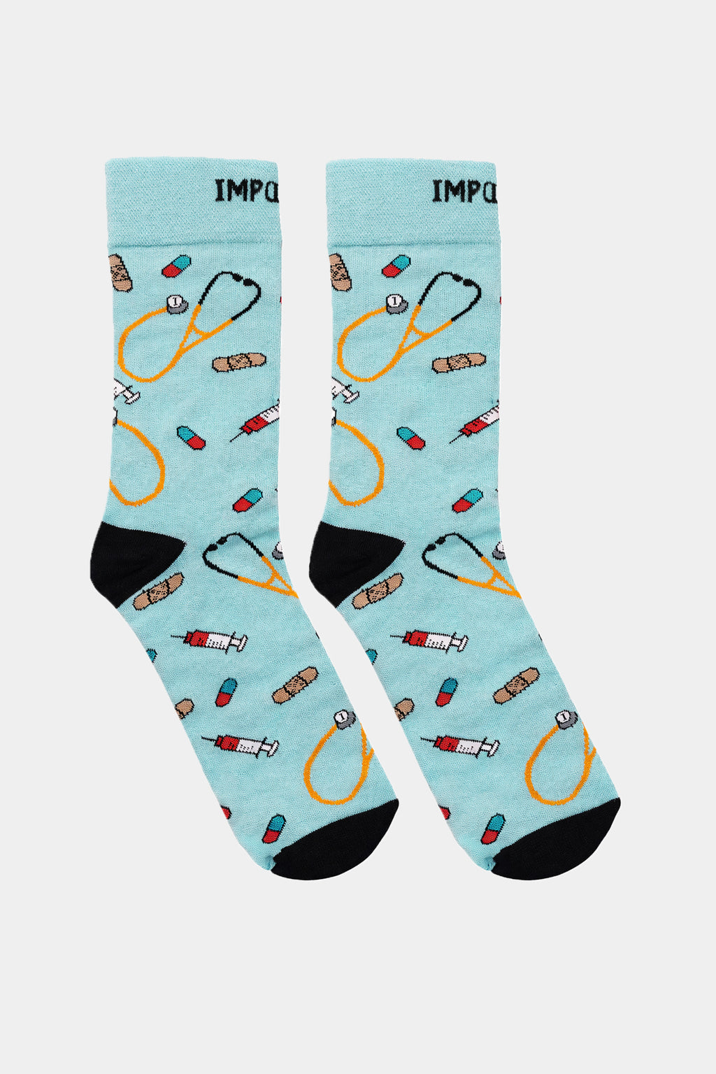 Stetoskop - kolorowe skarpetki