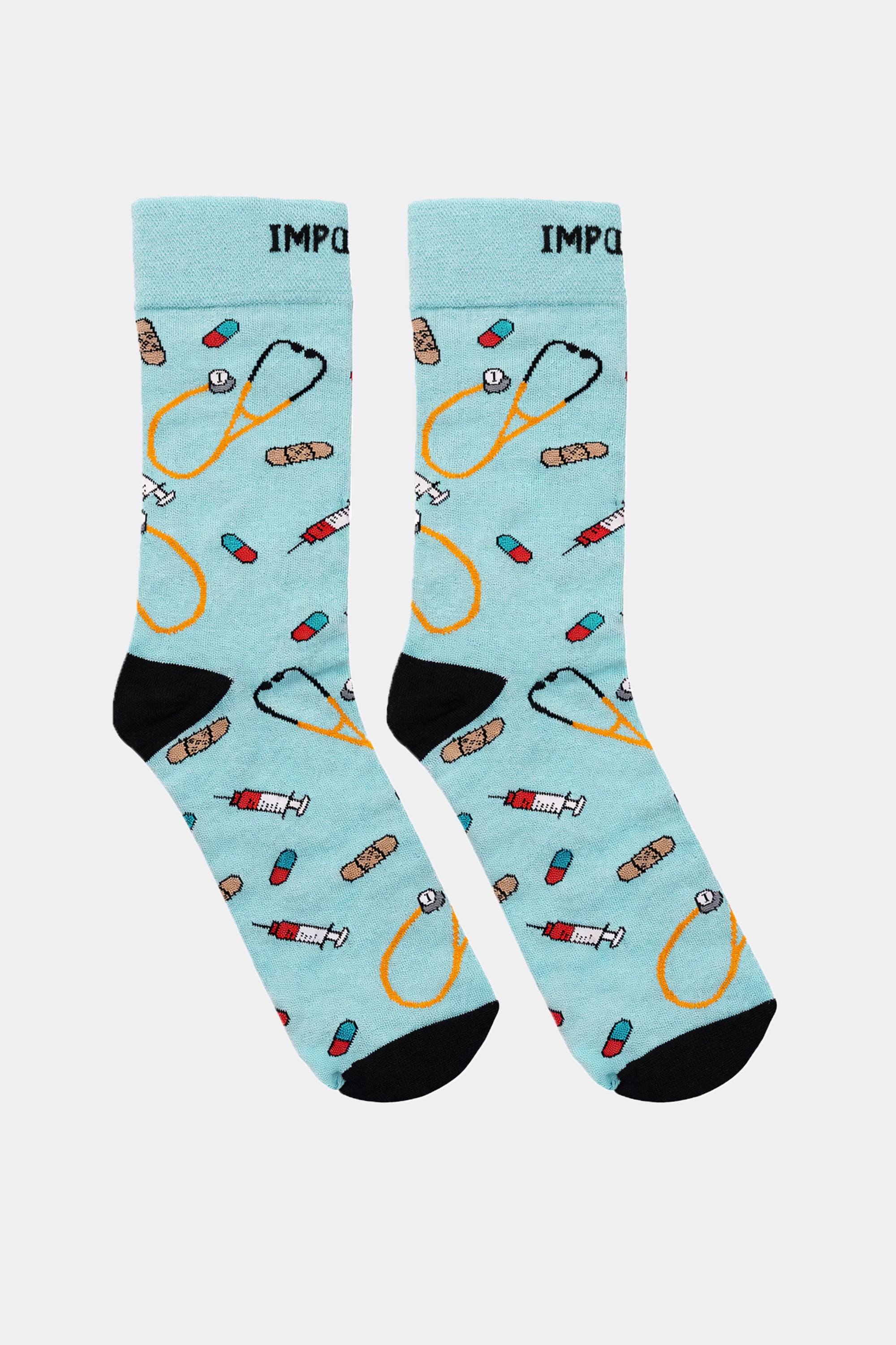 Stetoskop - kolorowe skarpetki