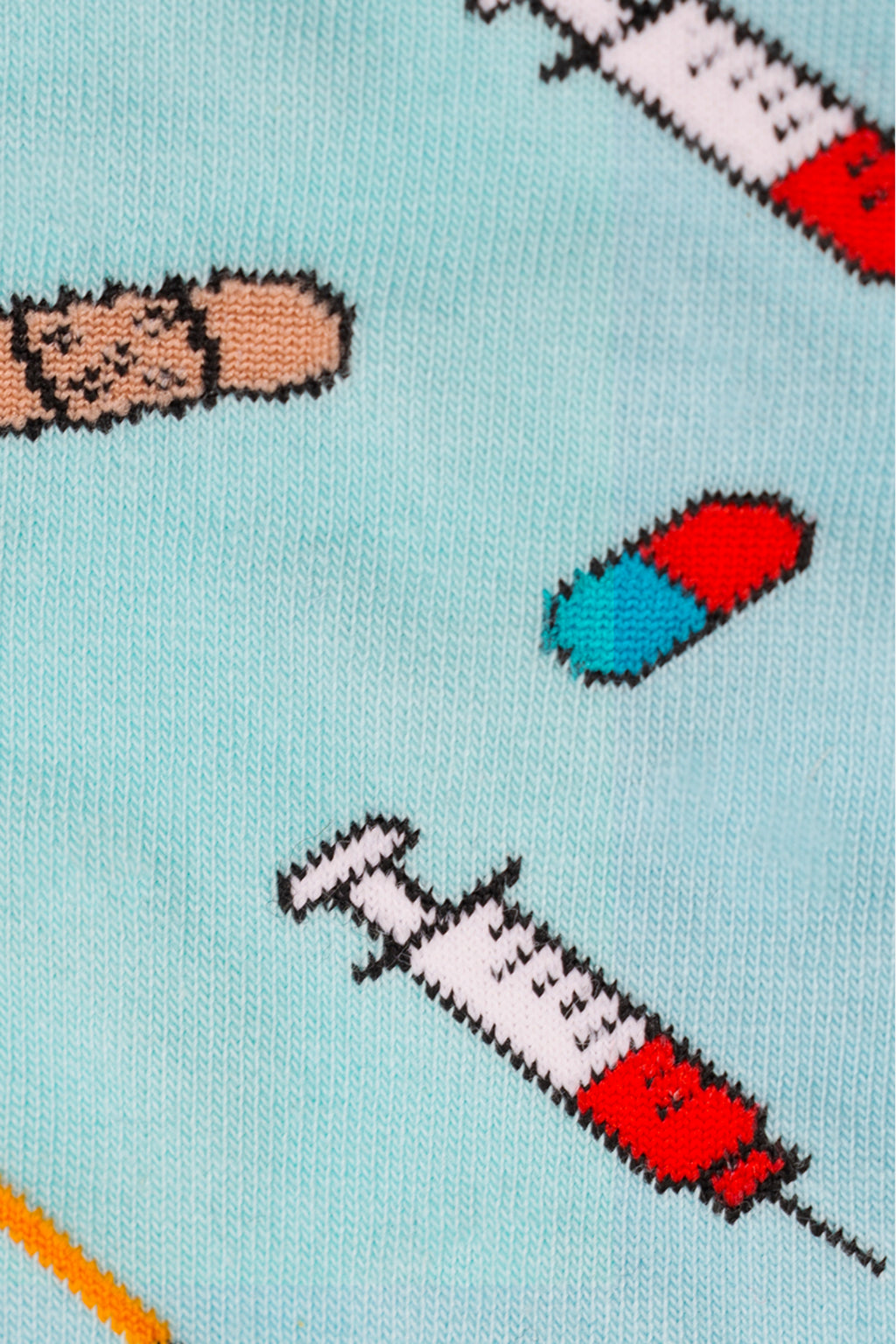 Stetoskop - kolorowe skarpetki