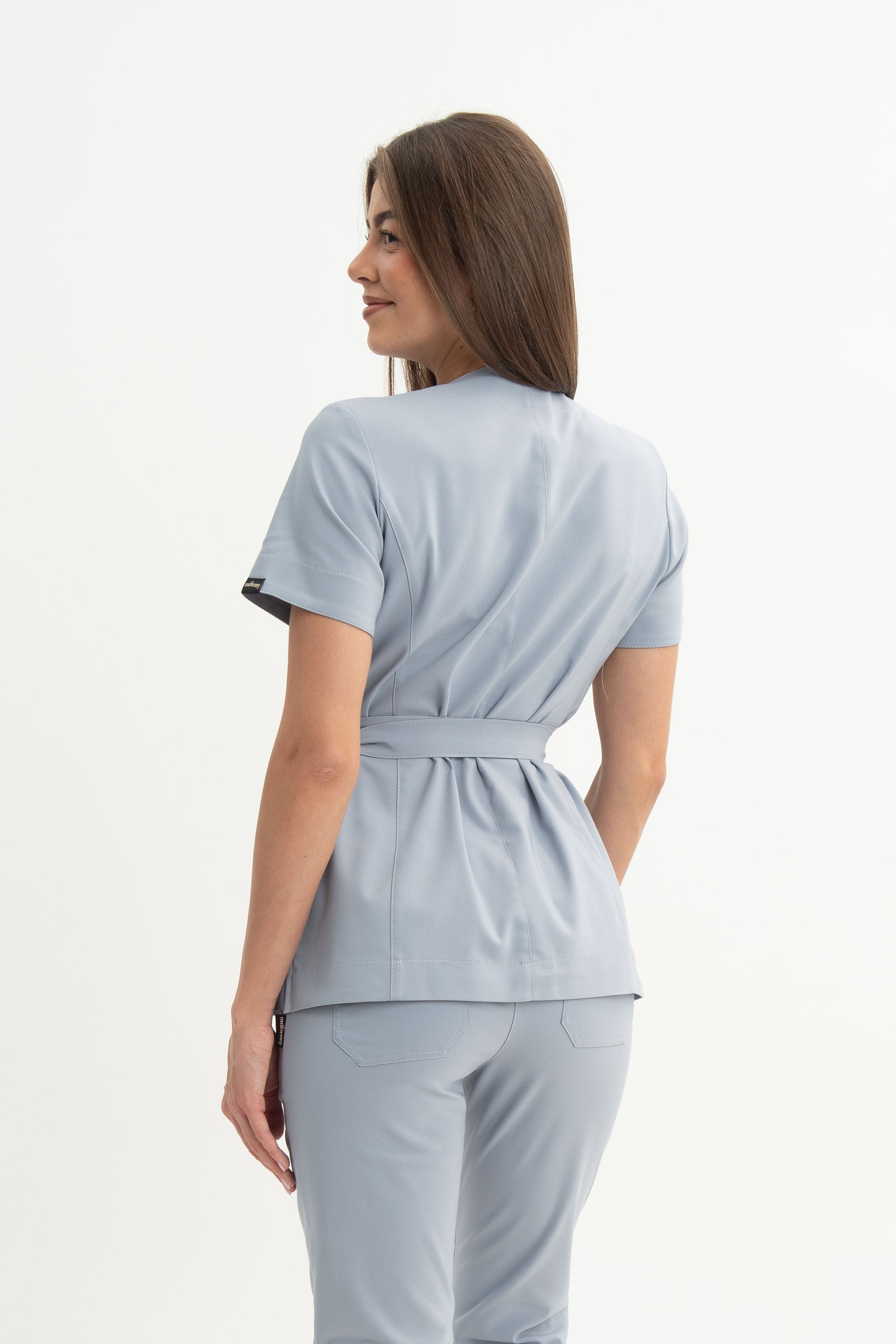 Tunika kosmetyczna Lili Premium - kolor frozen silk