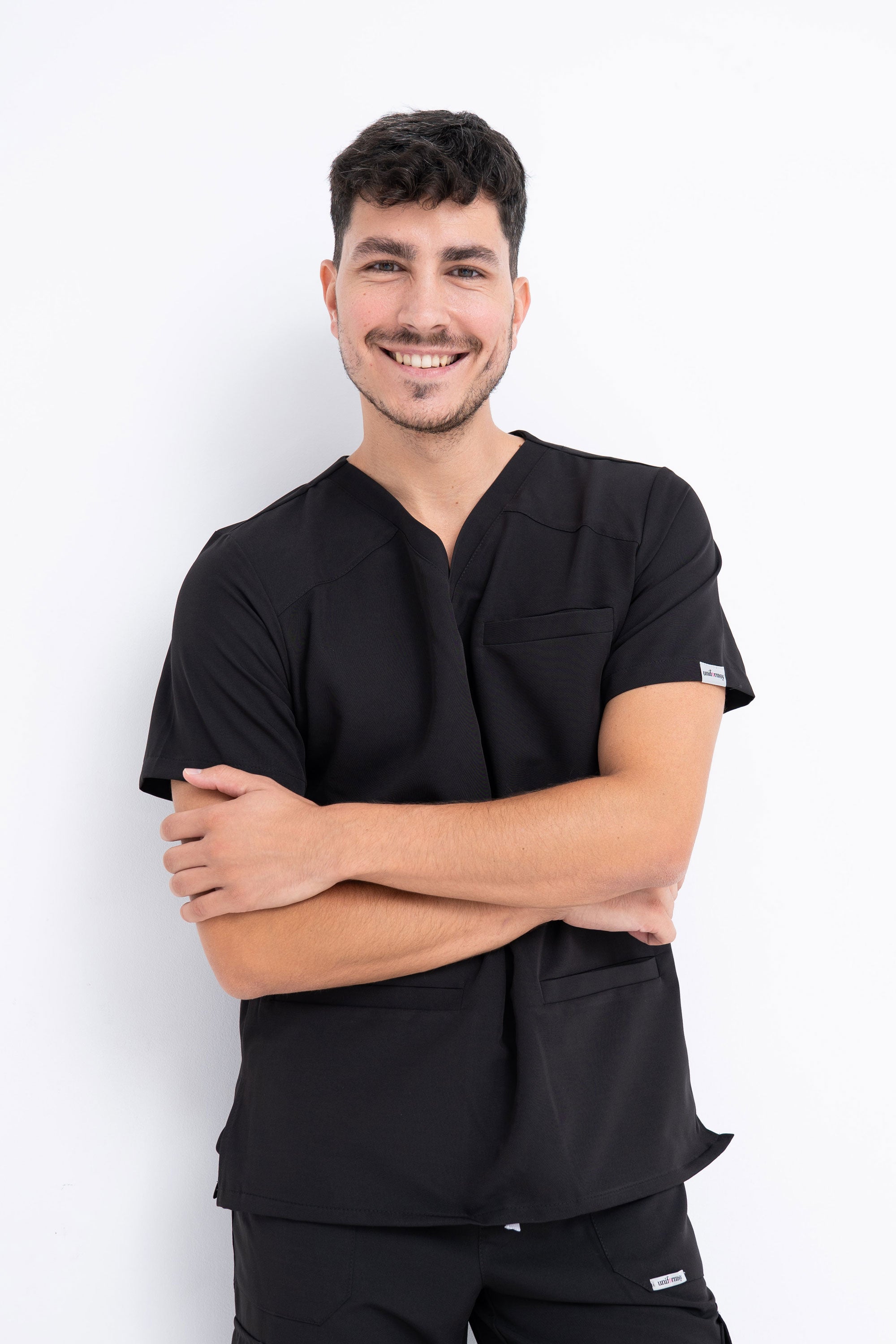 Medyczna bluza męska Stanley - kolor black