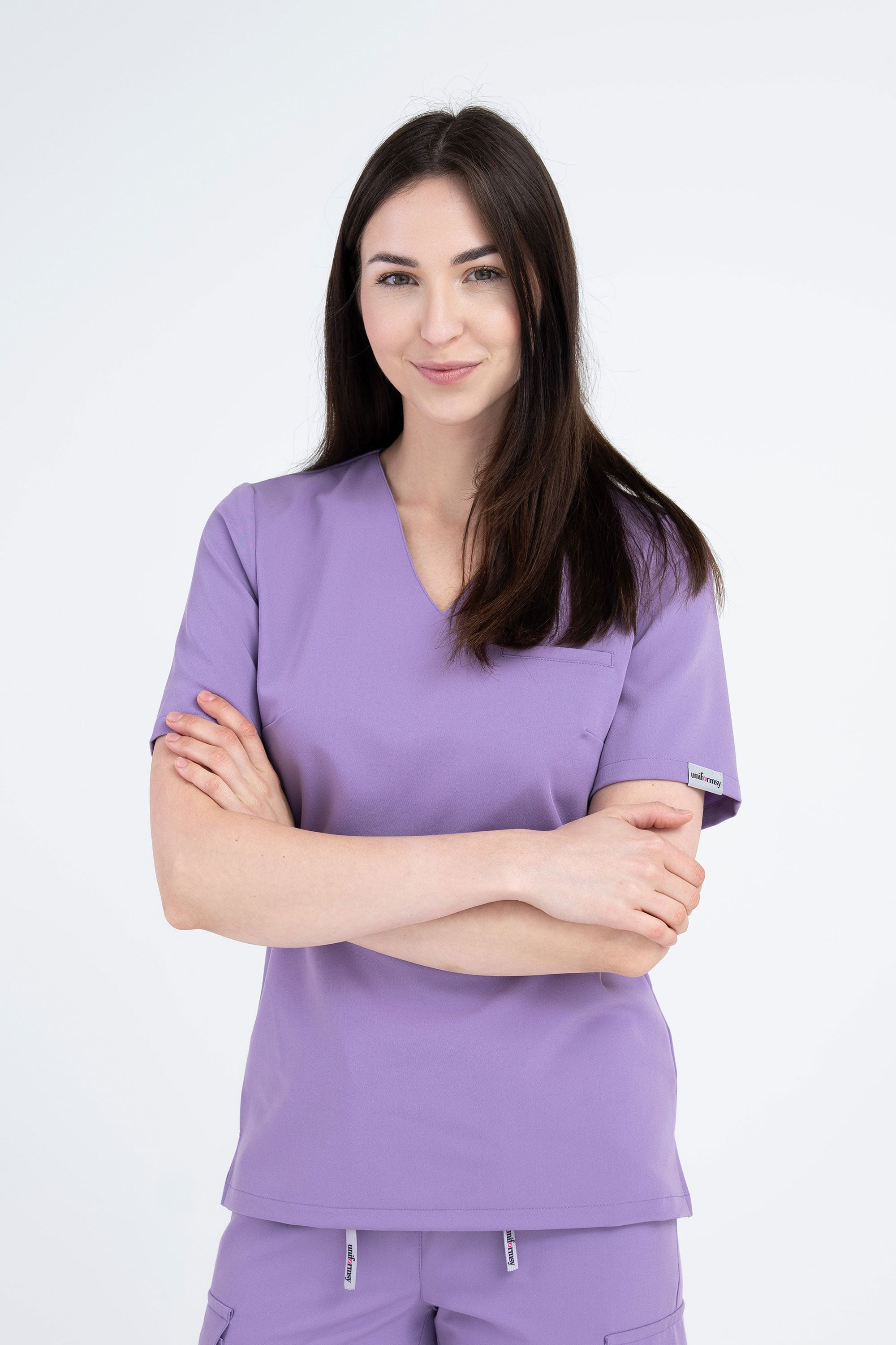 Medyczna bluza damska Cami - kolor violet