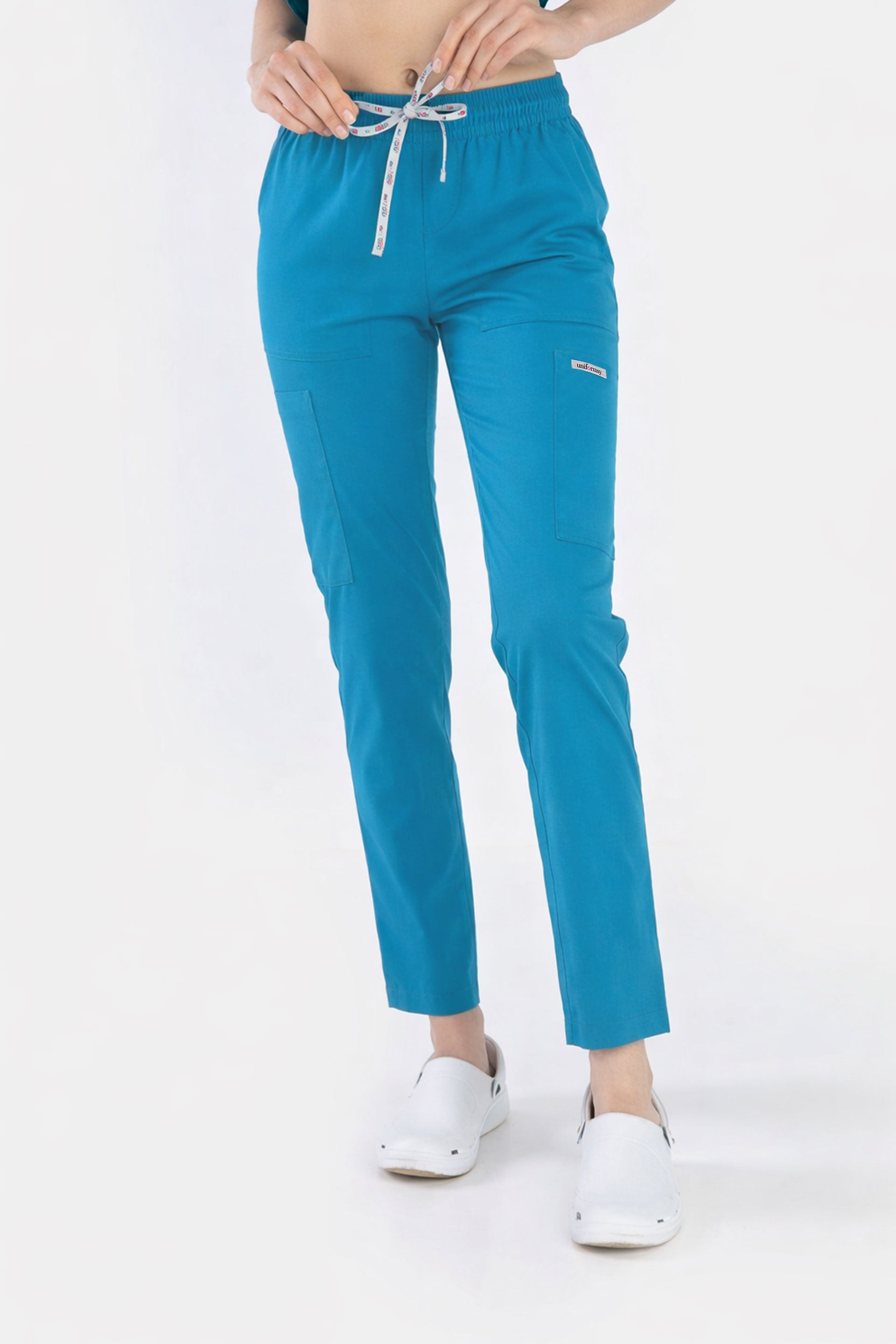 Komplet medyczny damski Coco - kolor turkus