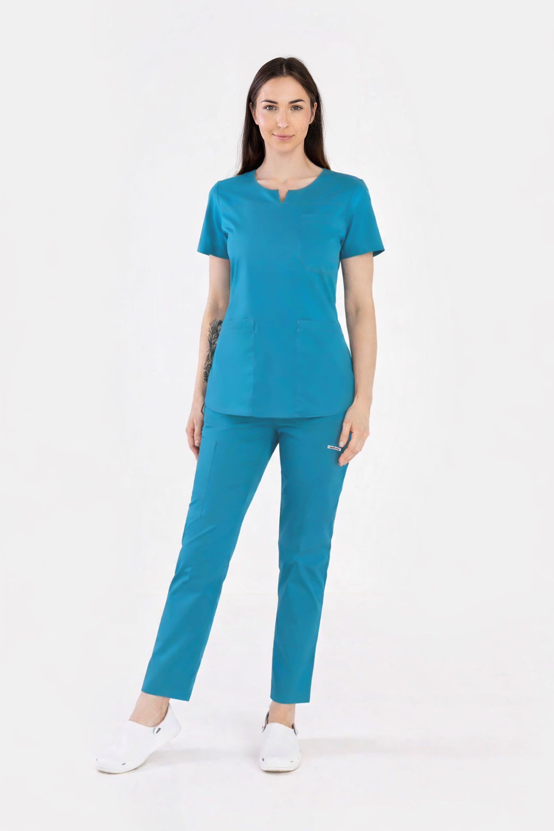 Komplet medyczny damski Coco - kolor turkus