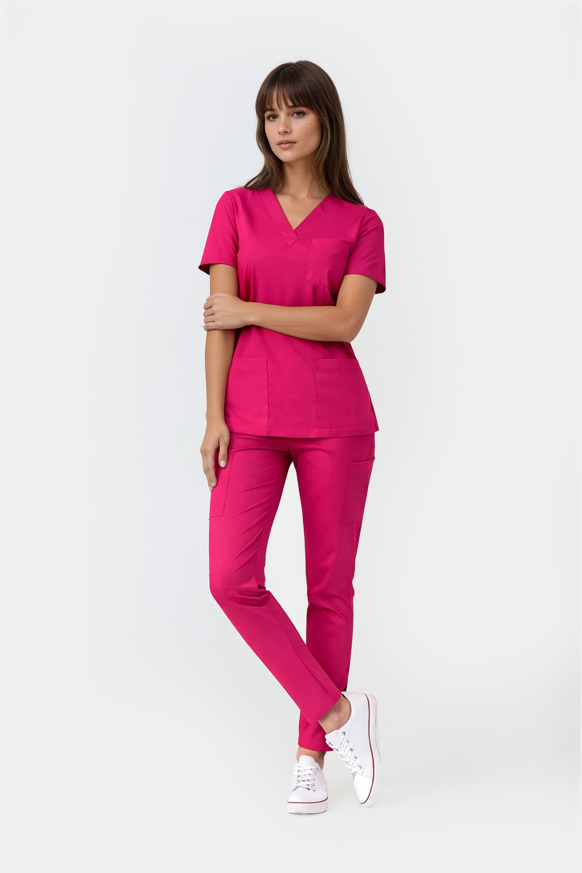 Komplet medyczny Comfort kolor - malinowy