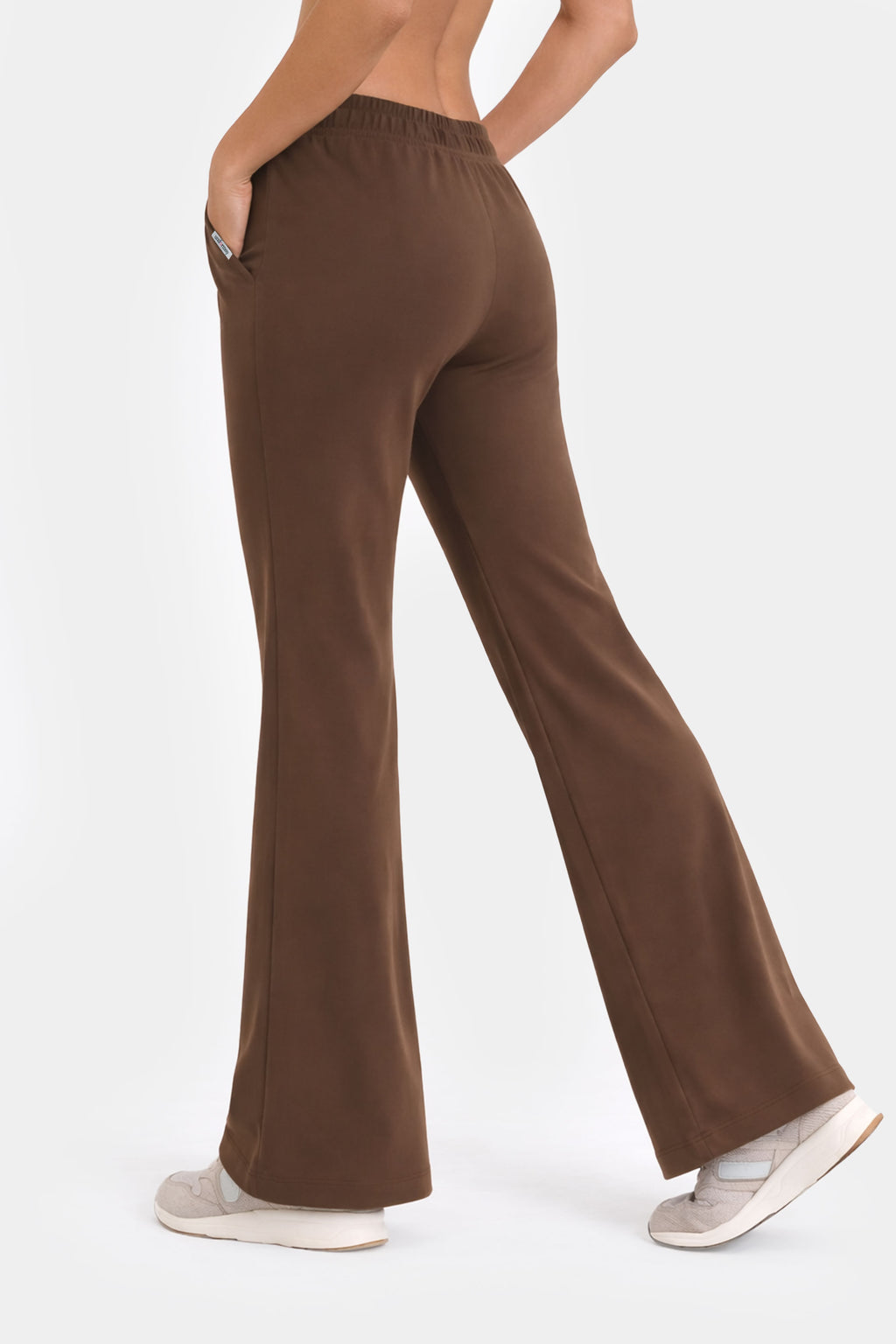 Medyczne spodnie damskie dzwony