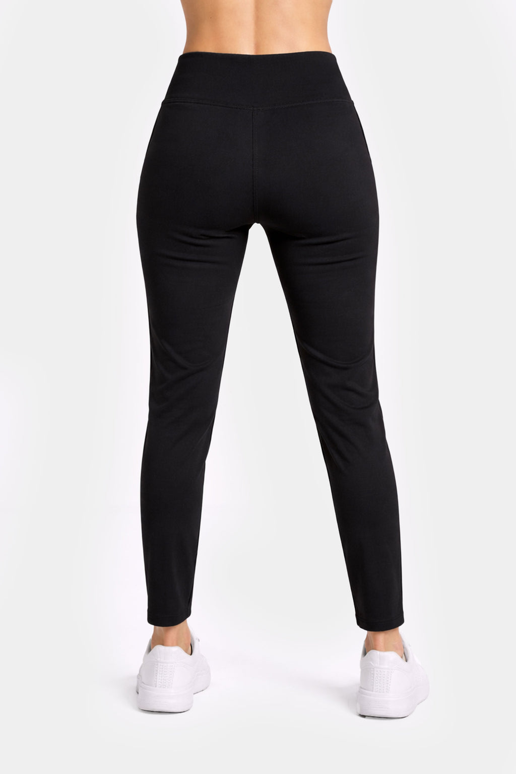 Medyczne spodnie damskie Fitness - kolor velvet black