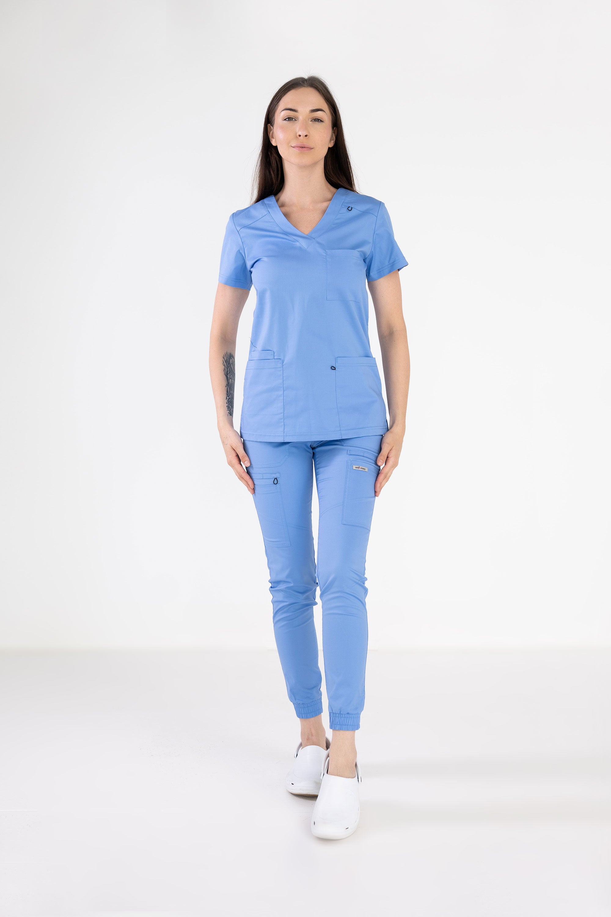 Medyczna bluza damska Medi - kolor niebieski