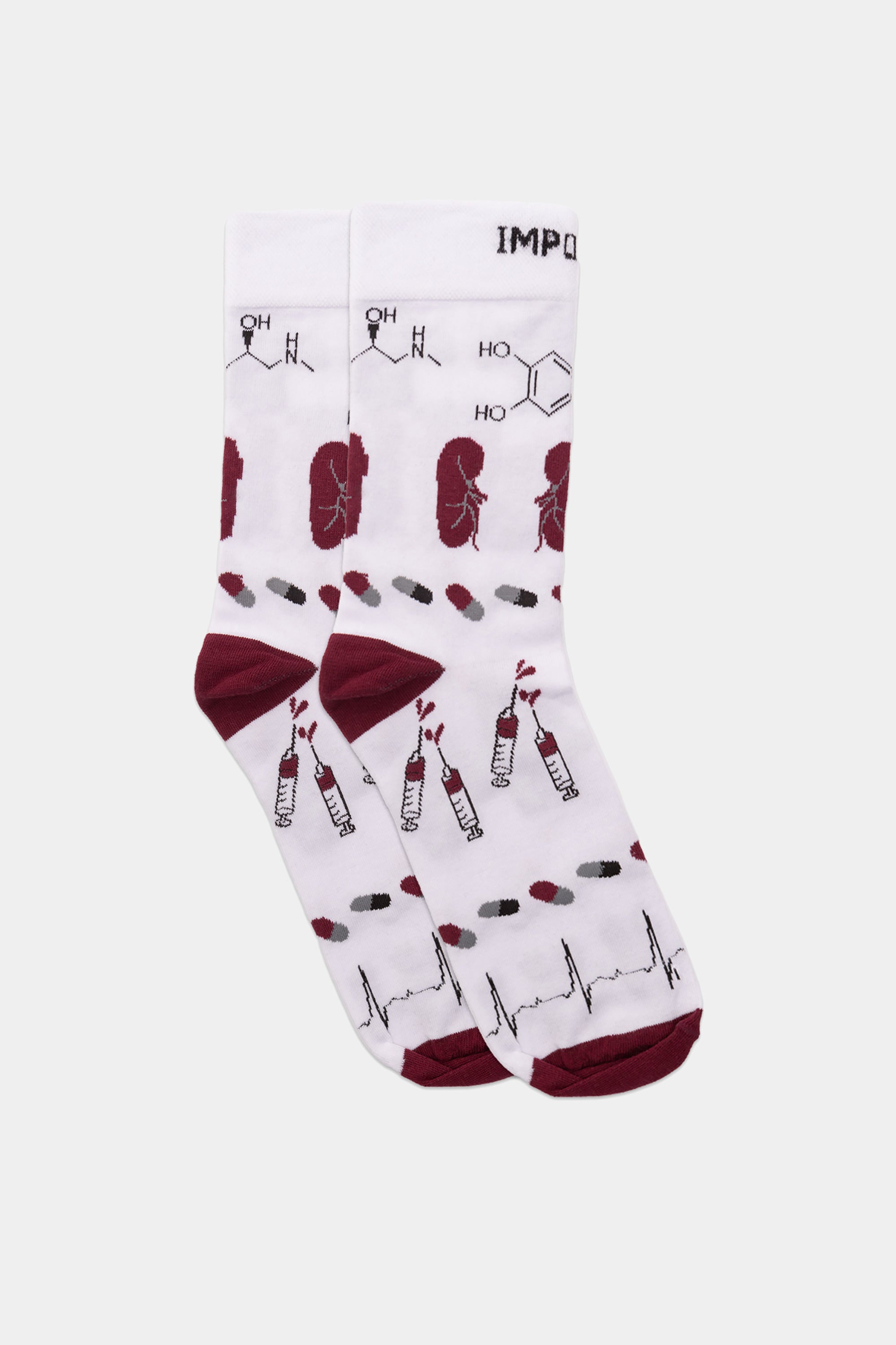 Kolorowe skarpetki - Kardionóżki