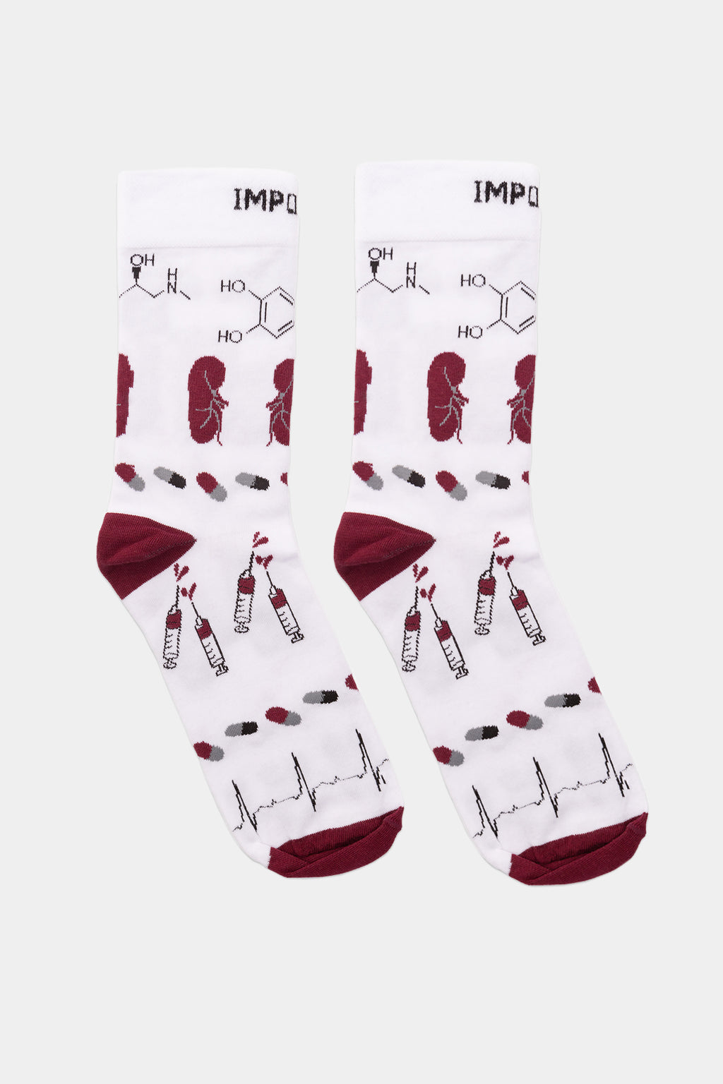 Kolorowe skarpetki - Kardionóżki