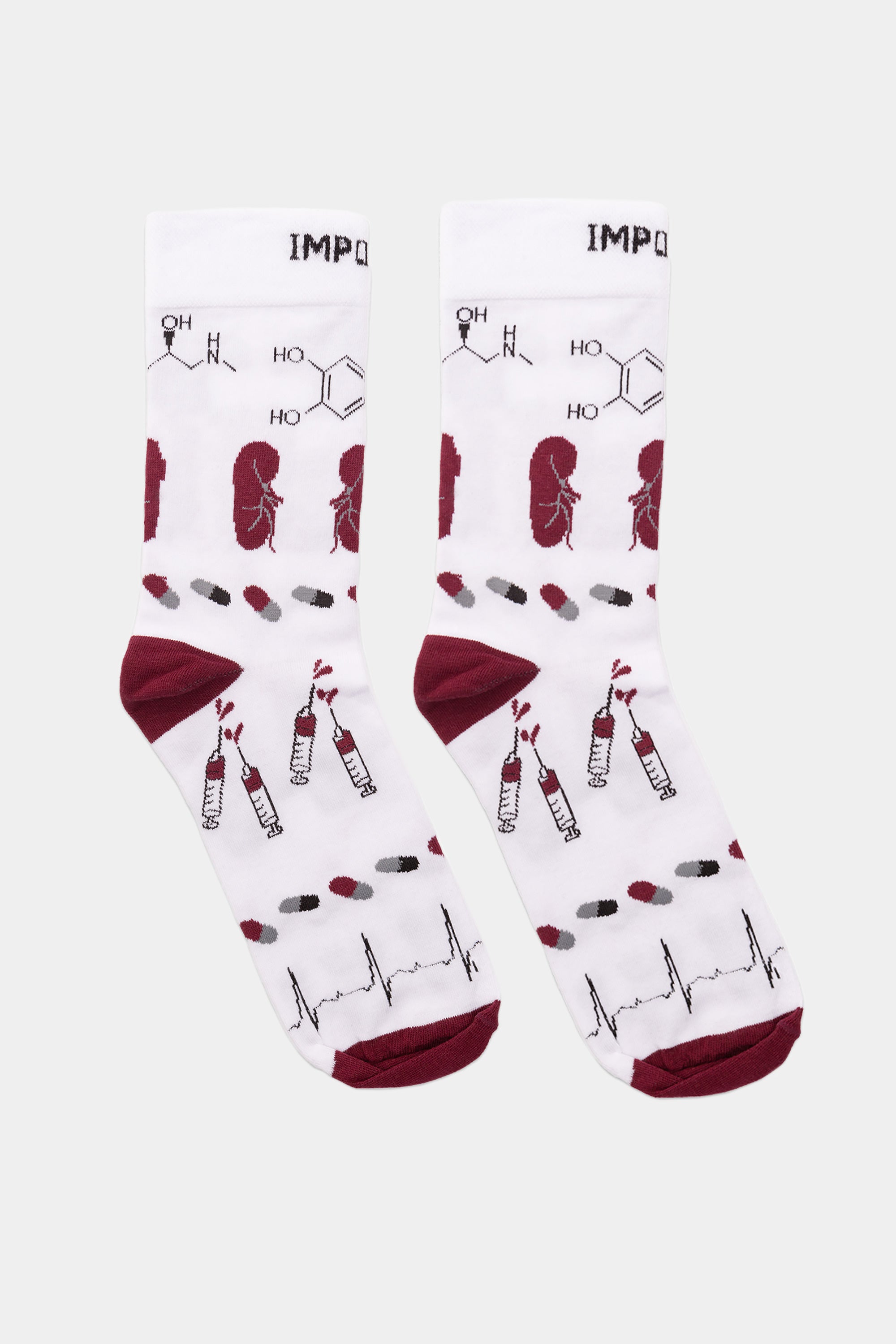 Kolorowe skarpetki - Kardionóżki