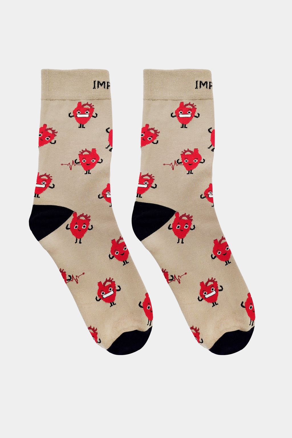 Kolorowe skarpetki - Serca