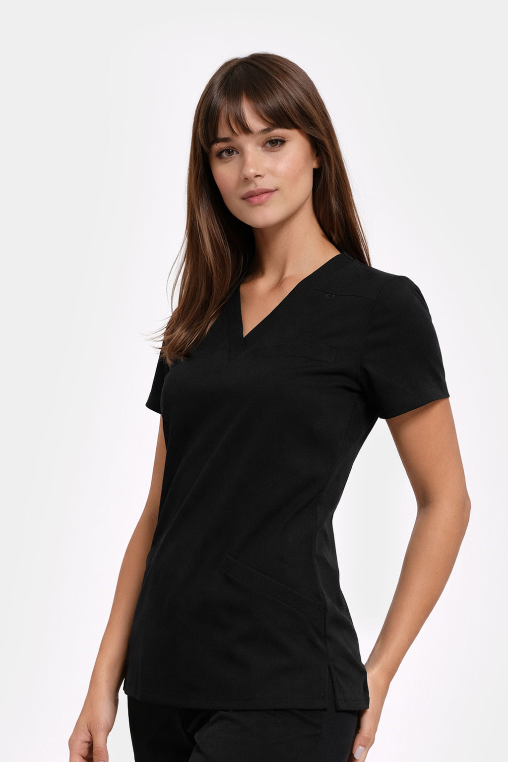 Damska bluza medyczna Stella - kolor black