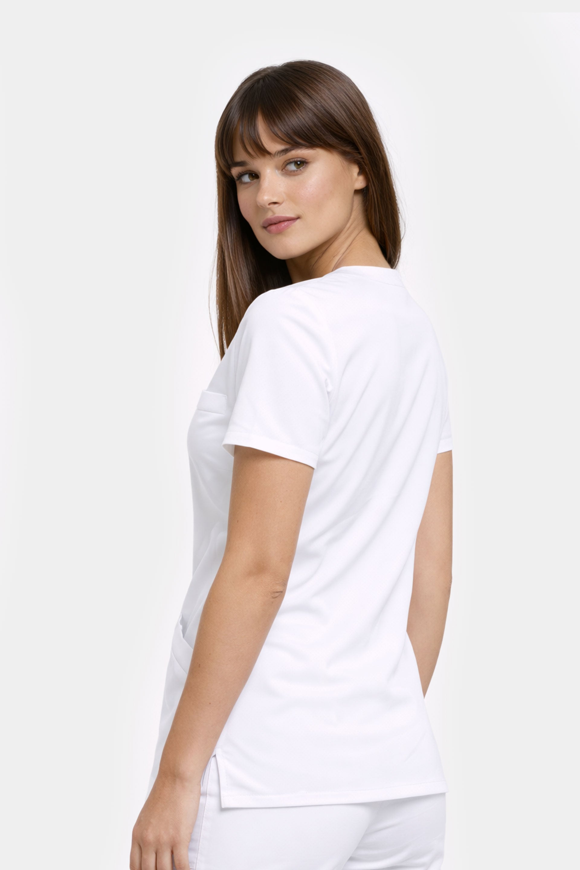 Damska bluza medyczna Stella - kolor white